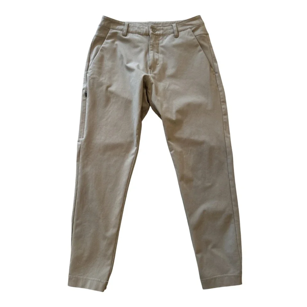 BYLT Premium Basics EVERYDAY JOGGER PANTS Slim Fit Hybrid Stretch Chinos 33x28